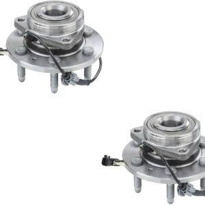 Front Left and Right Side Wheel Bearing and Hub