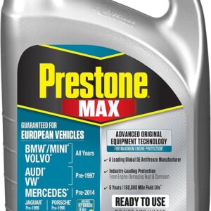 Prestone AF6110 MAX European Vehicles (Blue) Anti-Freeze