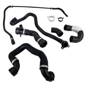 Radiator Coolant Water Hose Pipe Kit Fit